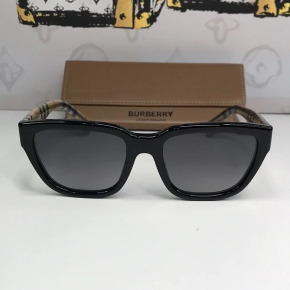 New 100% Authentic Burberry BE4277 3757/T3 Polarized  display picture 3